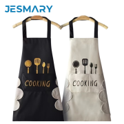 Tạp dề Cooking, có túi đựng và lau tay, làm bếp, pha chế, phục vụ, bán cafe dễ thương, chống thấm nước